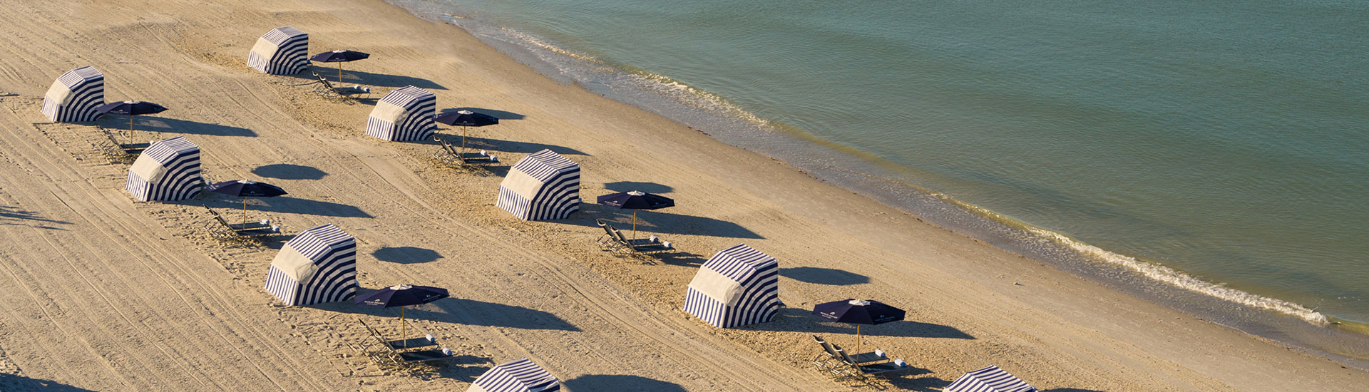 aerial view of naples grande beach